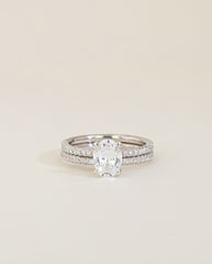 The Solitaire Pavé Set
