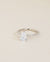 The East to West Solitaire Pavé