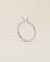 The East to West Solitaire Pavé