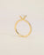The East to West Solitaire Pavé