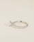 The East to West Solitaire Pavé