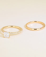 The Solitaire Pavé Set