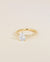 The East to West Solitaire Pavé