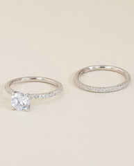 The Solitaire Pavé Set