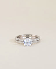 The Solitaire Pavé Set