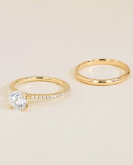The Solitaire Pavé Set