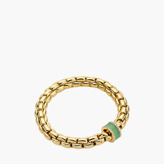 FOPE EKA Flex'it Bracelet with Diamonds and Chrysoprase