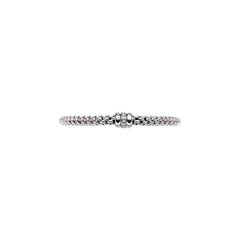Fope Solo White Gold Diamond Rondel Bracelet