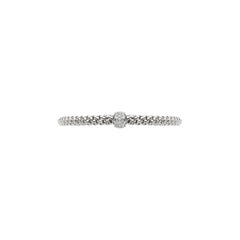 Fope Solo Collection Diamond Pave Rondel Bracelet