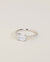 The East to West Solitaire Pavé