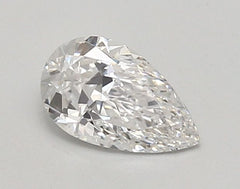 Diamond Lab Grown PEAR 0.9ct VS1