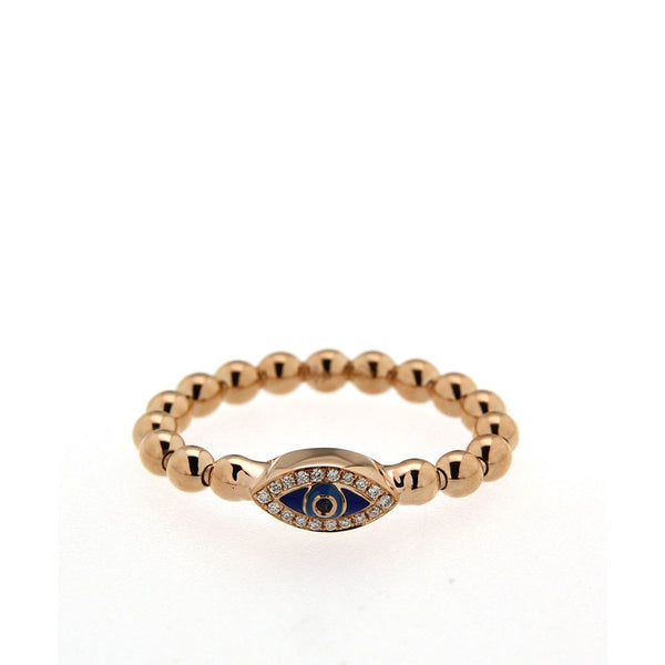 Hulchi Belluni Tresore Eye Gold Diamond Ring