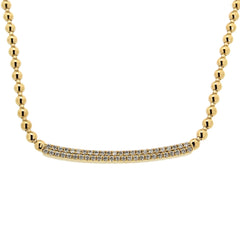 Hulchi Belluni Tresore Gold Diamond Necklace