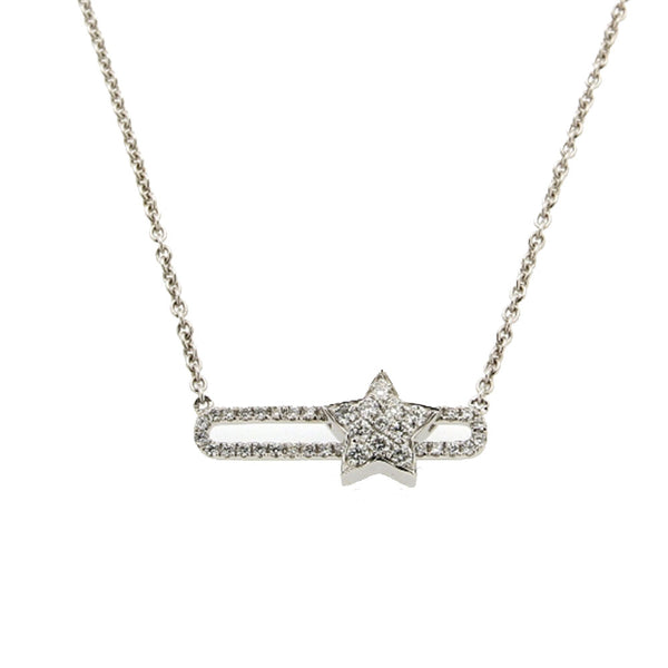 Hulchi Belluni Tresore Star Gold Diamond Necklace