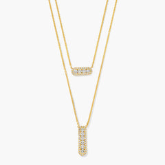 Hulchi Belluni Sparkling Pendant Necklace