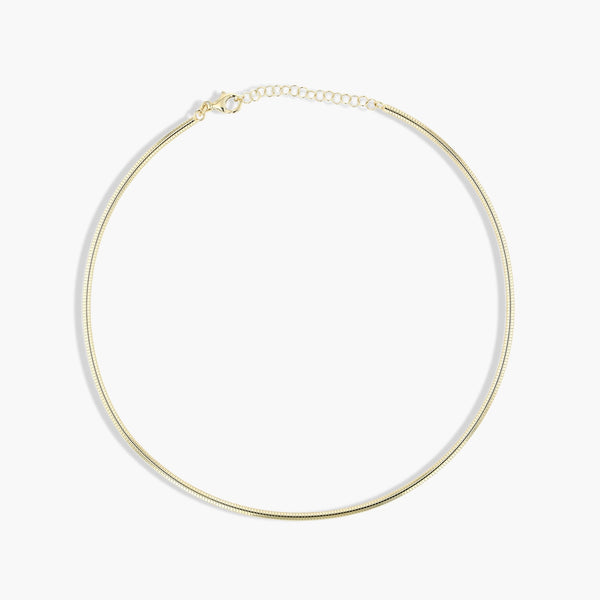 3mm Snake Collar Choker Necklace