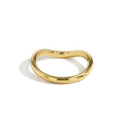 Curved Wedding Band
