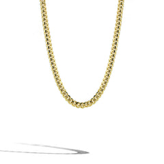 Solid Gold Cuban Link Chain Necklace - 12mm