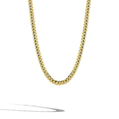 Solid Gold Cuban Link Chain Necklace - 8mm