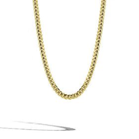 Solid Gold Cuban Link Chain Necklace - 2.6mm