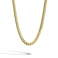 Solid Gold Cuban Link Chain Necklace - 12mm