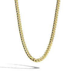 Solid Gold Cuban Link Chain Necklace - 12mm
