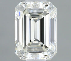Diamond EMERALD 0.37ct VS1
