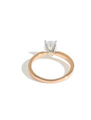 MARS Oval Solitaire Engagement Ring Setting