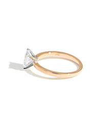 MARS Oval Solitaire Engagement Ring Setting