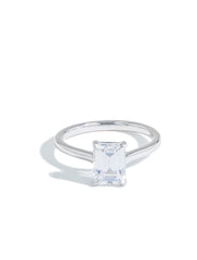 The Pear Solitaire Engagement Ring in Rose Gold