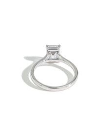 The Pear Solitaire Engagement Ring in Rose Gold