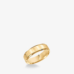 Flat Bevel Edge 5mm Comfort Fit Wedding Band
