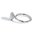 Oval Ultra Thin Hidden Halo Engagement Ring Setting in 14K Yellow Gold