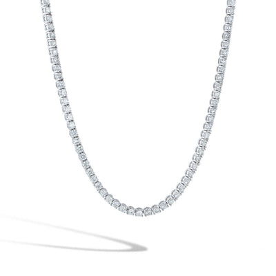 7 Carat Lab Grown Diamond Tennis Necklace - Private Label product