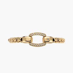 Fope Eka Flex'It Diamond Pavé Clasp Bracelet