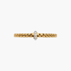 FOPE EKA Large Bracelet With Diamond Pave Rondel