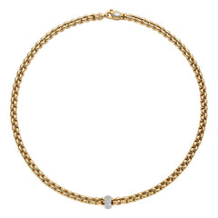 Fope Eka Diamond Station Necklace