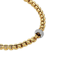 Fope Eka Diamond Station Necklace