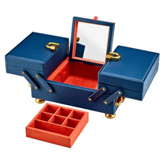 Marla Aaron Baby Everything Box in Navy