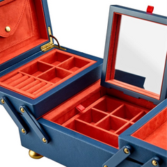 Marla Aaron Baby Everything Box in Navy