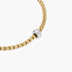 Fope EKA 18K Yellow and White Gold Diamond Necklace
