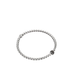 Fope Men's Luci Flex'it Black Diamond Bracelet