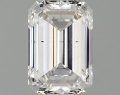 Diamond Lab Grown EMERALD 1ct SI1