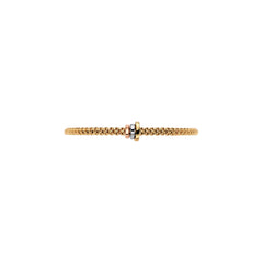 Fope Flex It Prima Yellow Gold & Tri-Color Rondel Bracelet