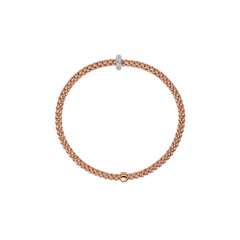 Fope Prima Collection Diamond Rondel Bracelet