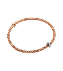 Fope Prima Collection Diamond Rondel Bracelet