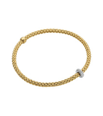Fope Prima Collection Diamond Rondel Bracelet
