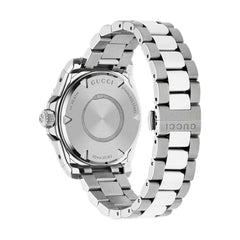 Gucci Dive Stainless Steel Orange Dial Bee Watch - 40mm