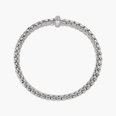 Fope Eka Flex'It Triple Mesh Diamond Pavé Bracelet