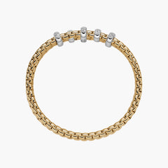 Fope Eka Flex'It Triple Mesh 5 Station Bracelet
